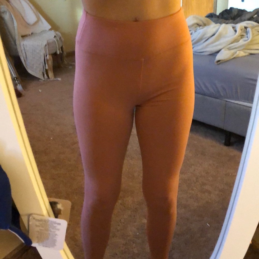 soft pink leggings